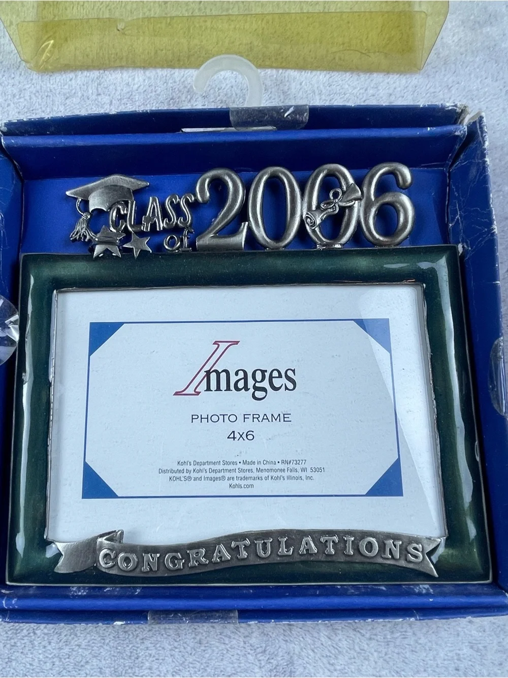 2006 'Class of 2006' Green Photo Frame - Congratulations